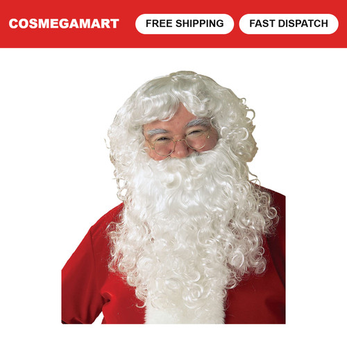 Santa claus beard wig set - wig,
