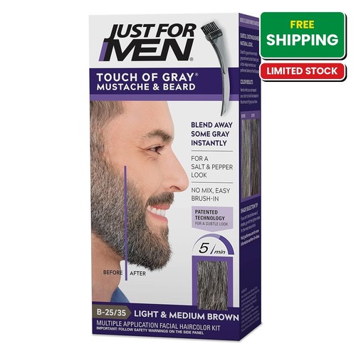 Just for men touch gray - for,
