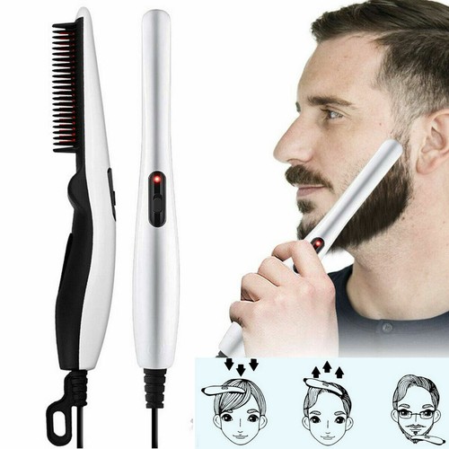 Beard straightener brush for - straightener,