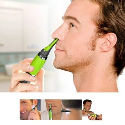Hot men nose ear face - face, neck