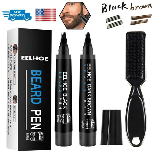 Waterproof beard pencil - beard, filler